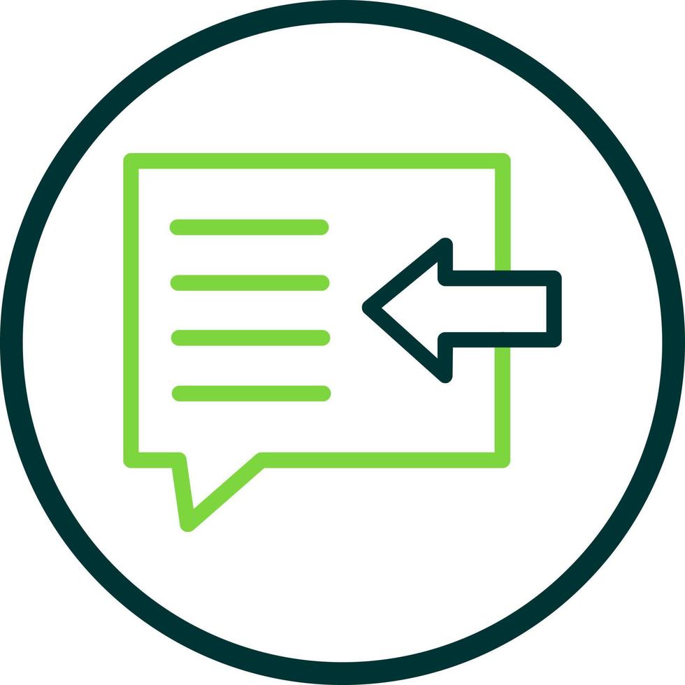 Reply All Vector Icon Design