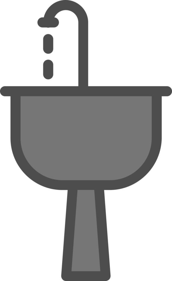 Sink Vector Icon Design