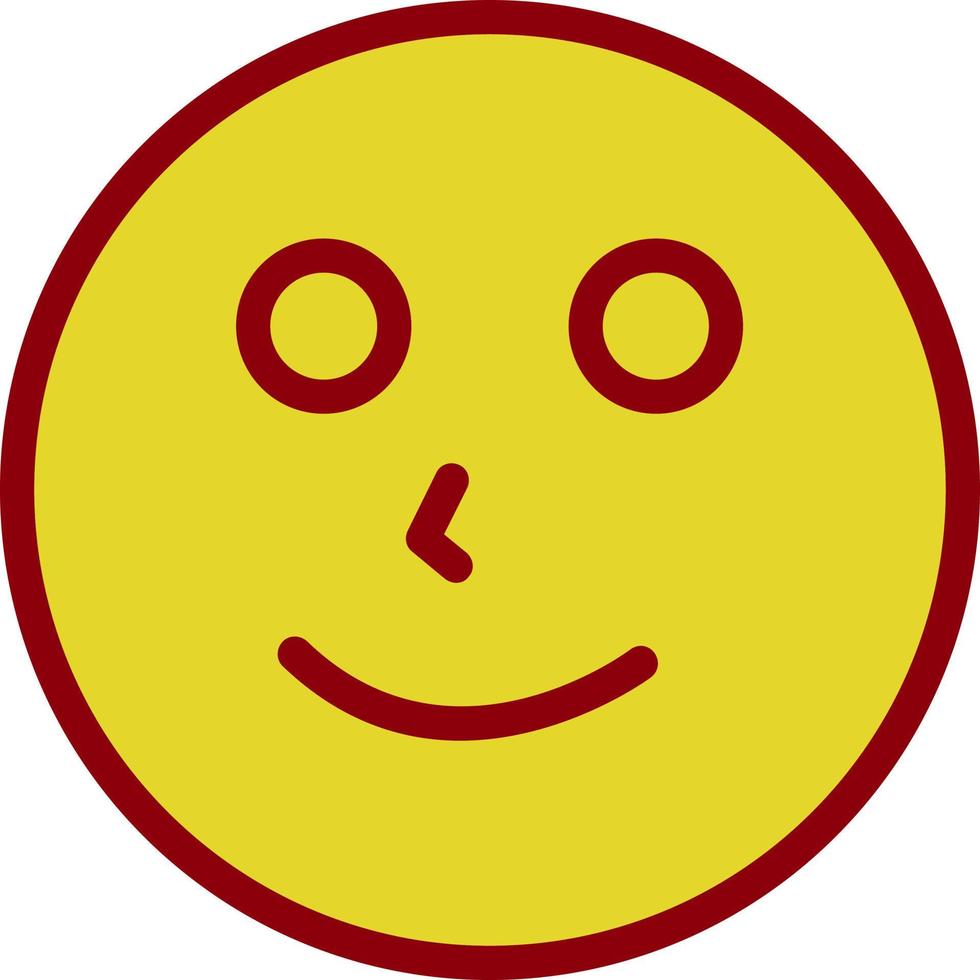 Smile Beam Vector Icon Design