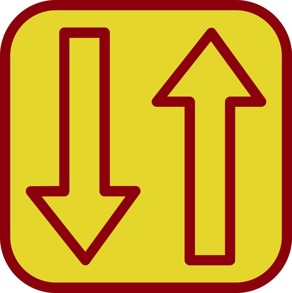Sort Alpha Up Alt Vector Icon Design