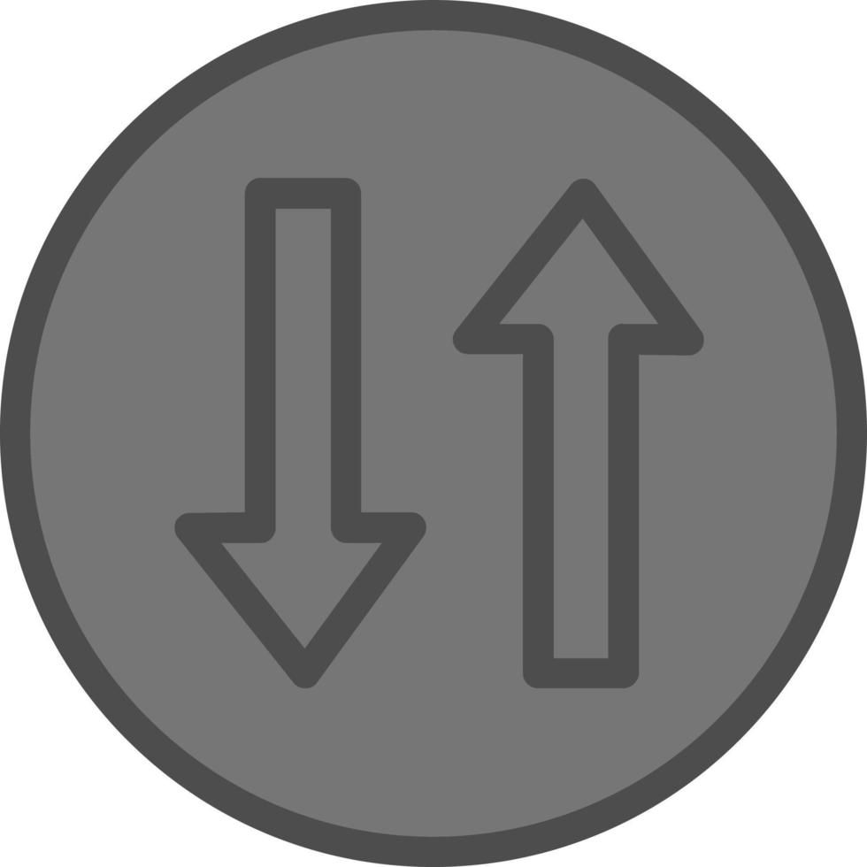 Sort Up Vector Icon Design