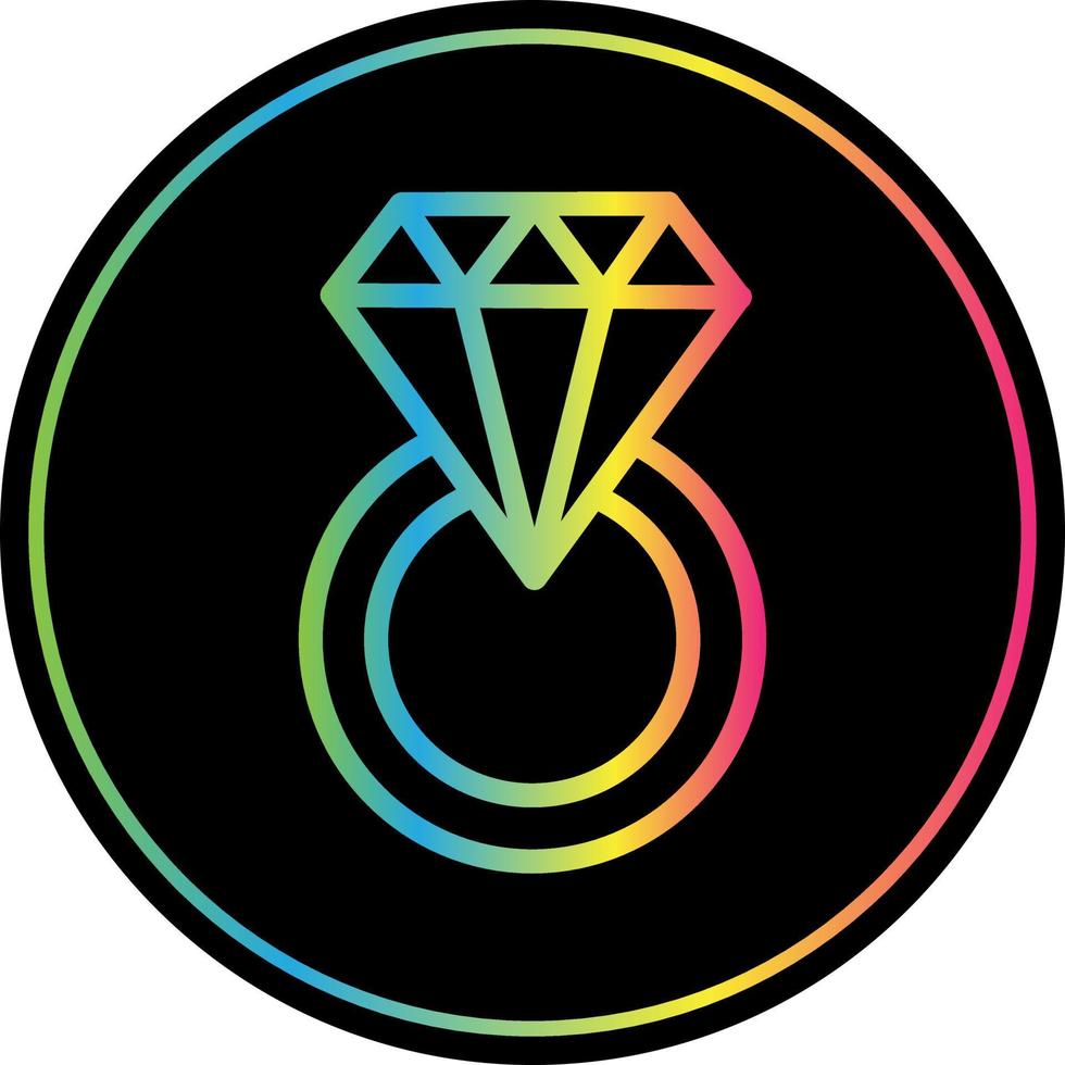Ring Vector Icon Design