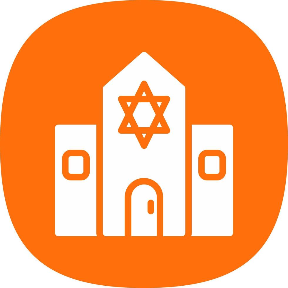 Synagogue Vector Icon Design