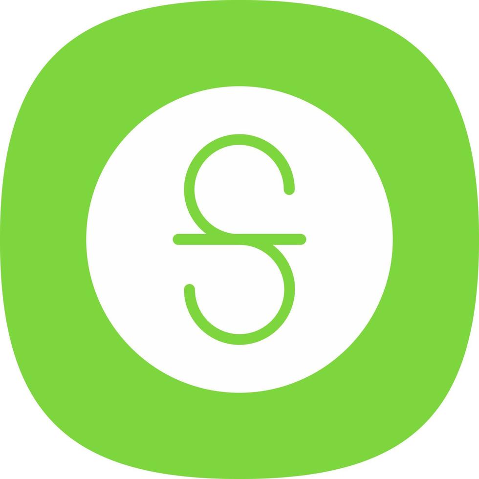 Strikethrough Vector Icon Design