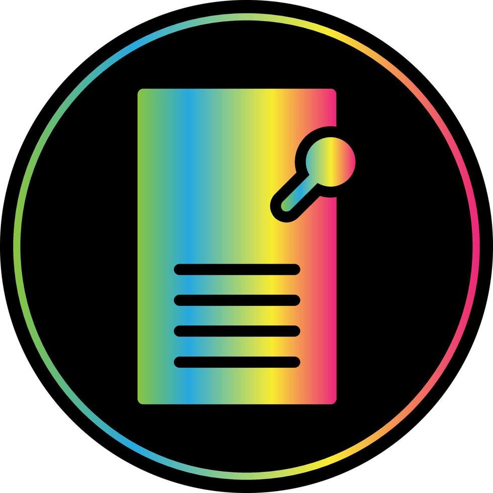 Sticky Note Vector Icon Design