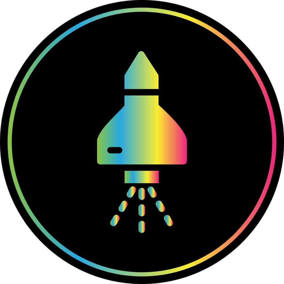 Space Shuttle Vector Icon Design