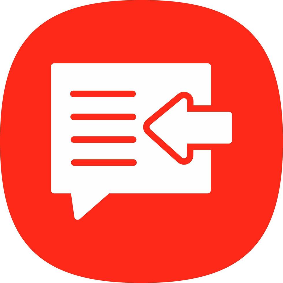 Reply All Vector Icon Design