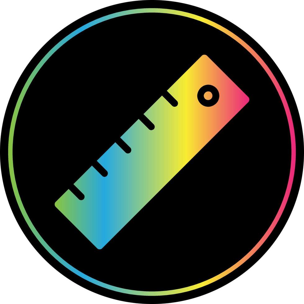 Ruler Vector Icon Design