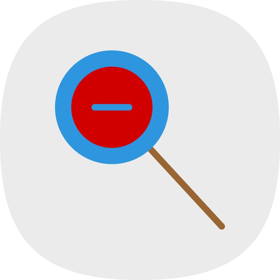 Search Minus Vector Icon Design