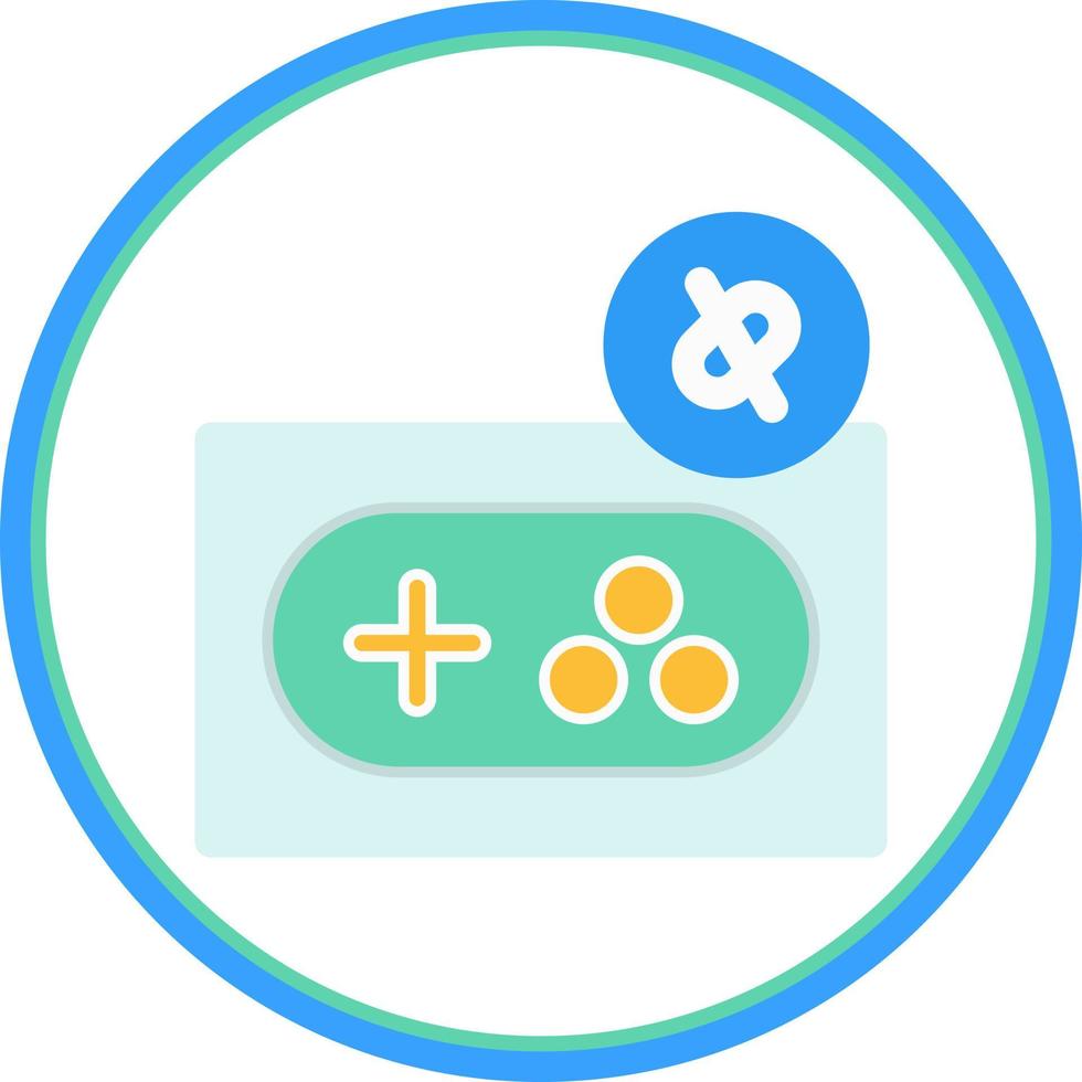 Game Disconnect Line Vector Icon Design