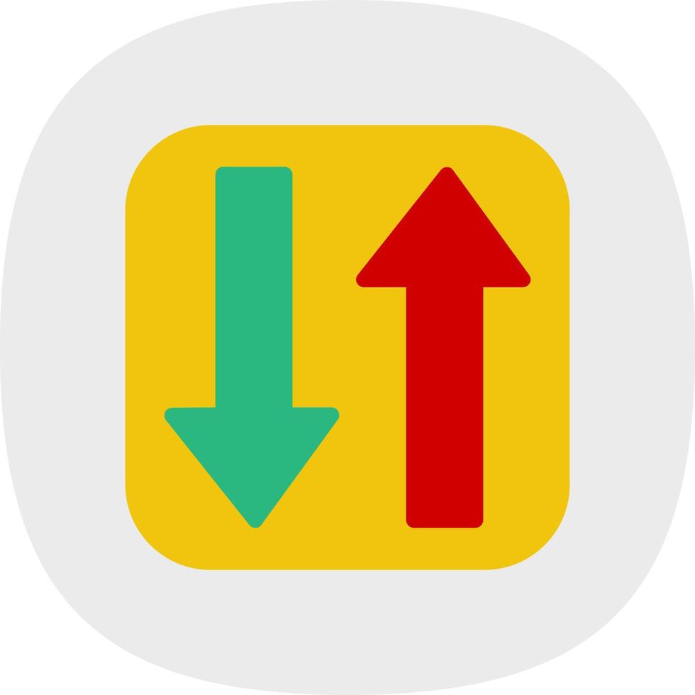 Sort Alpha Up Alt Vector Icon Design