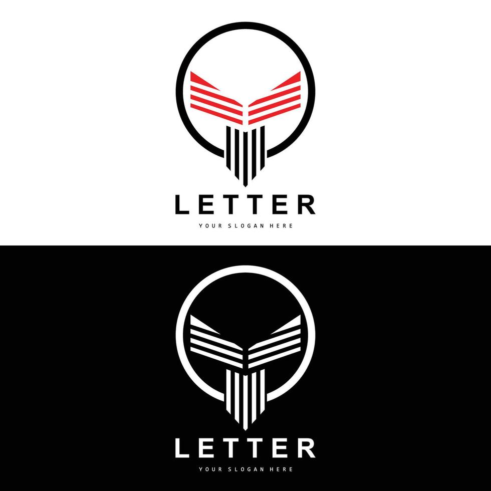 T Letter Logo, Modern Letter Style Vector, Design Suitable For Product Brands With T Letter vector