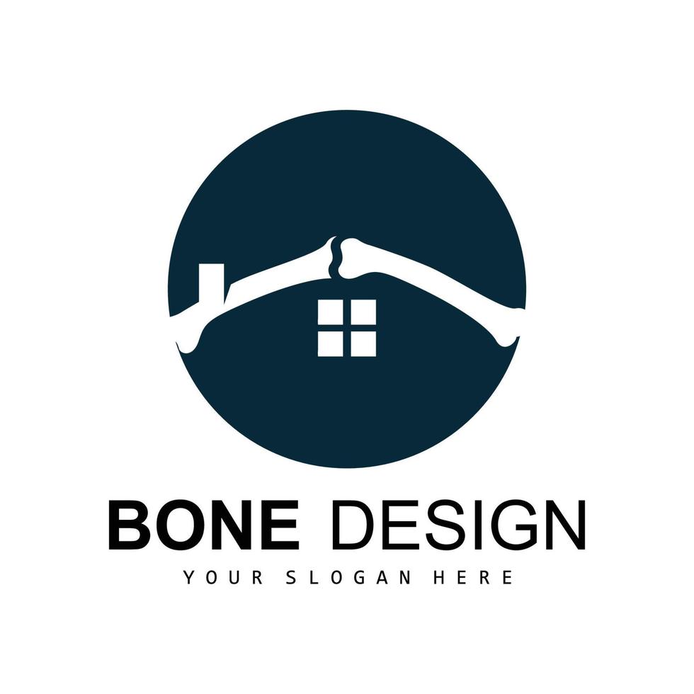 Bone Logo, Bone Care Vector, And Bone Medicine, Hospital, Health vector