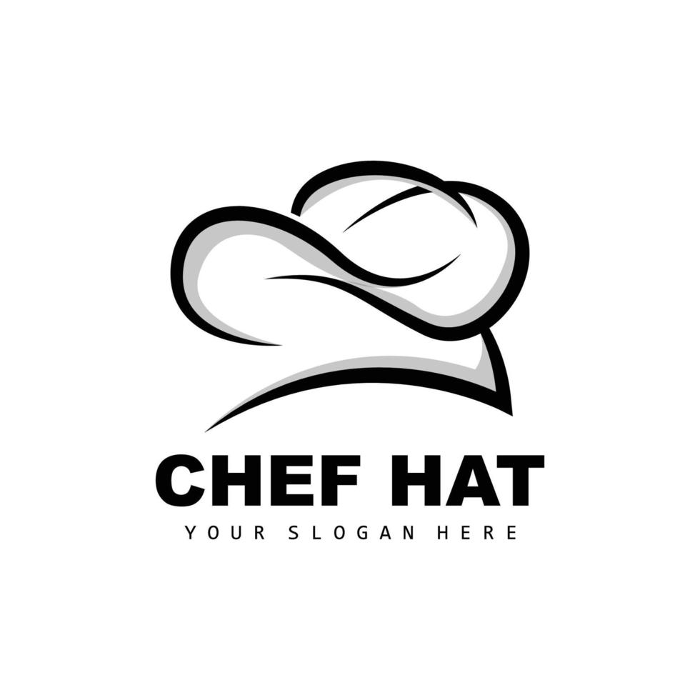 Chef Hat Logo, Restaurant Chef Vector, Design For Restaurant, Catering, Deli, Bakery vector