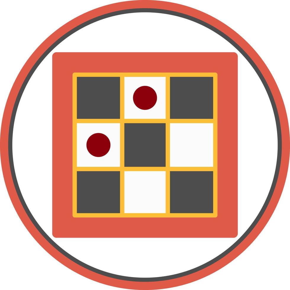 Chess Game Line Vector Icon Design