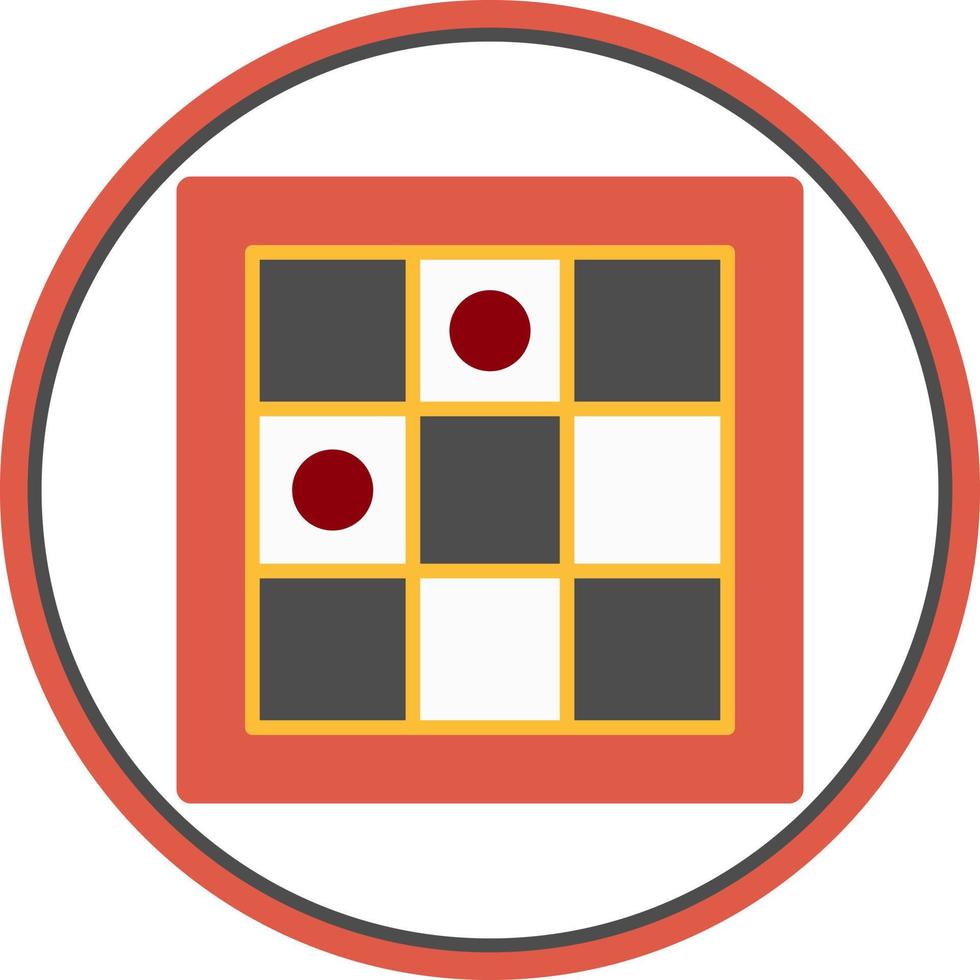 Chess Game Line Vector Icon Design