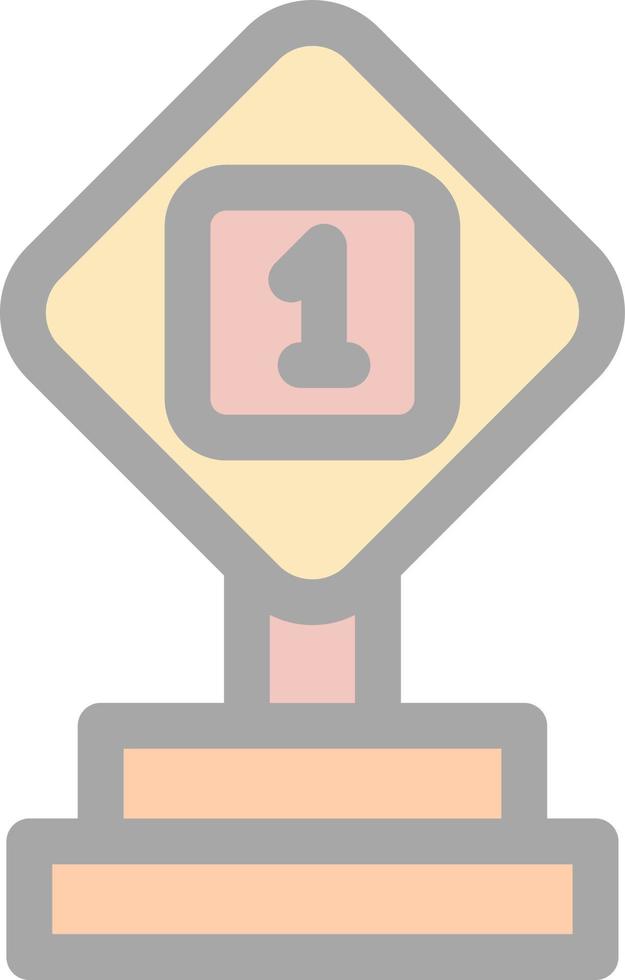 Reward Line Vector Icon Design