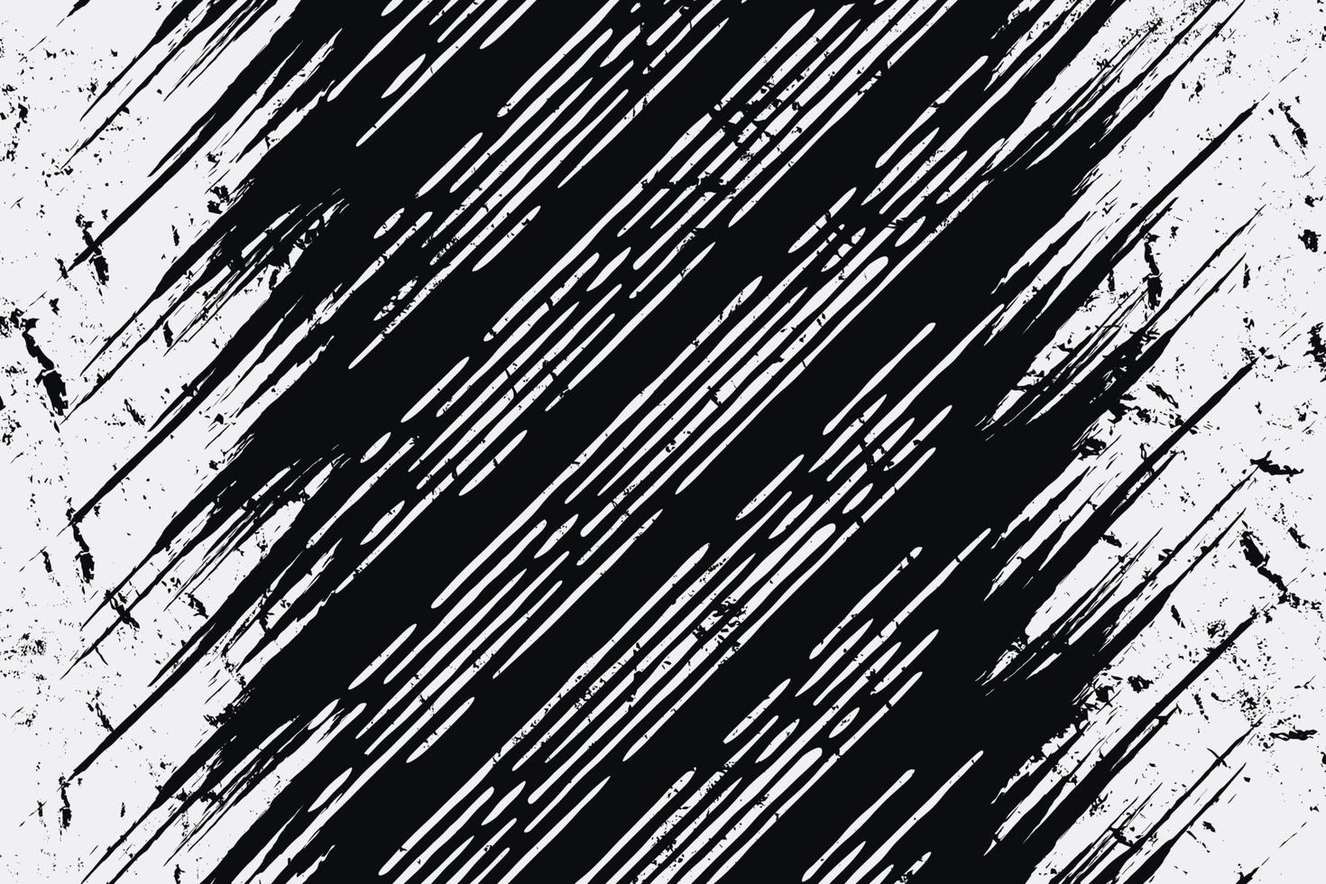 Abstract white and black grunge texture background vector
