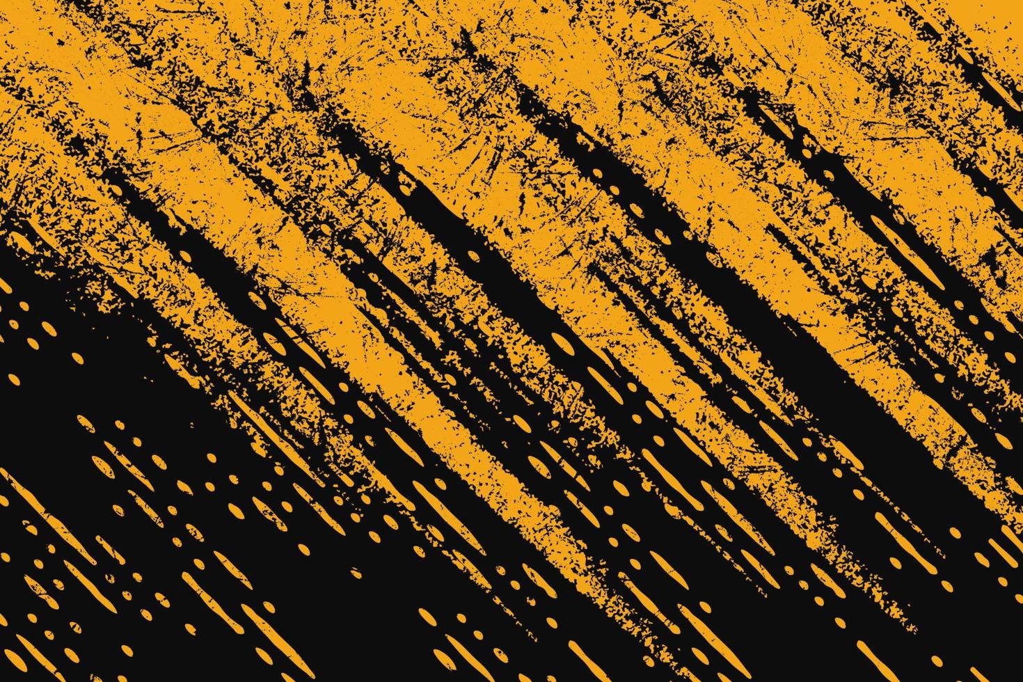 Fondo de textura grunge naranja y negro abstracto vector