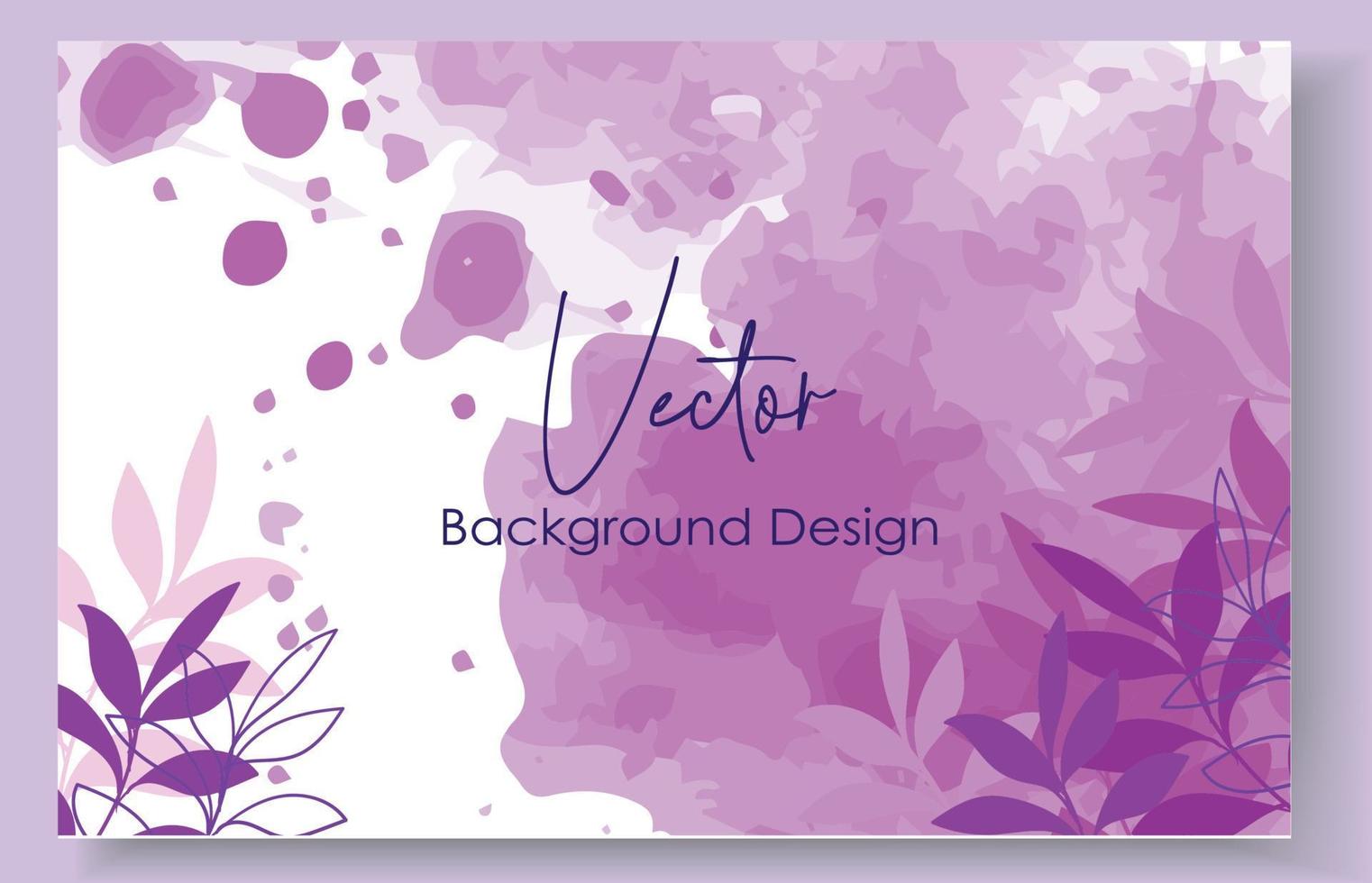 purple violet watercolor background vector