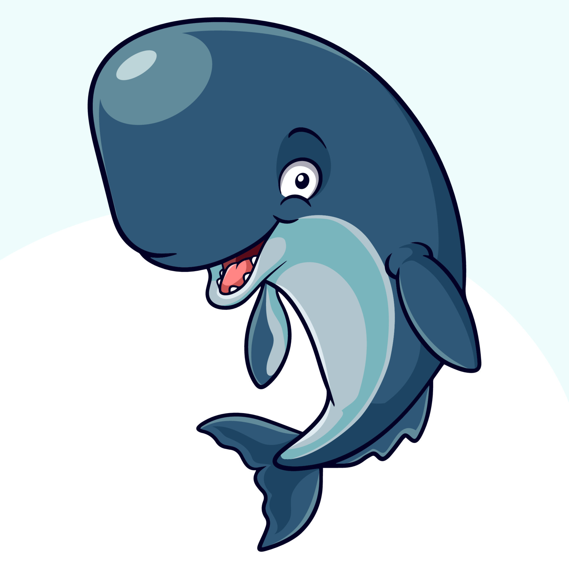 Cartoon funny whale sperm isolated on white background 15360160 Vector Art at Vecteezy Cartoon funny whale sperm isolated on white background 15360160 Vector Art at Vecteezy