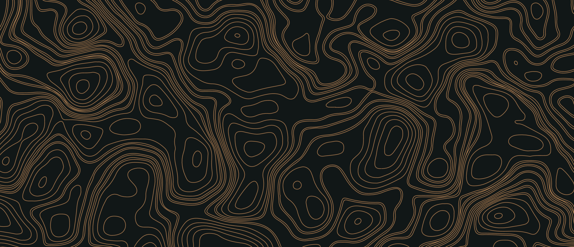 Topographic map. Abstract background with lines and circles. Red mountain contour lines