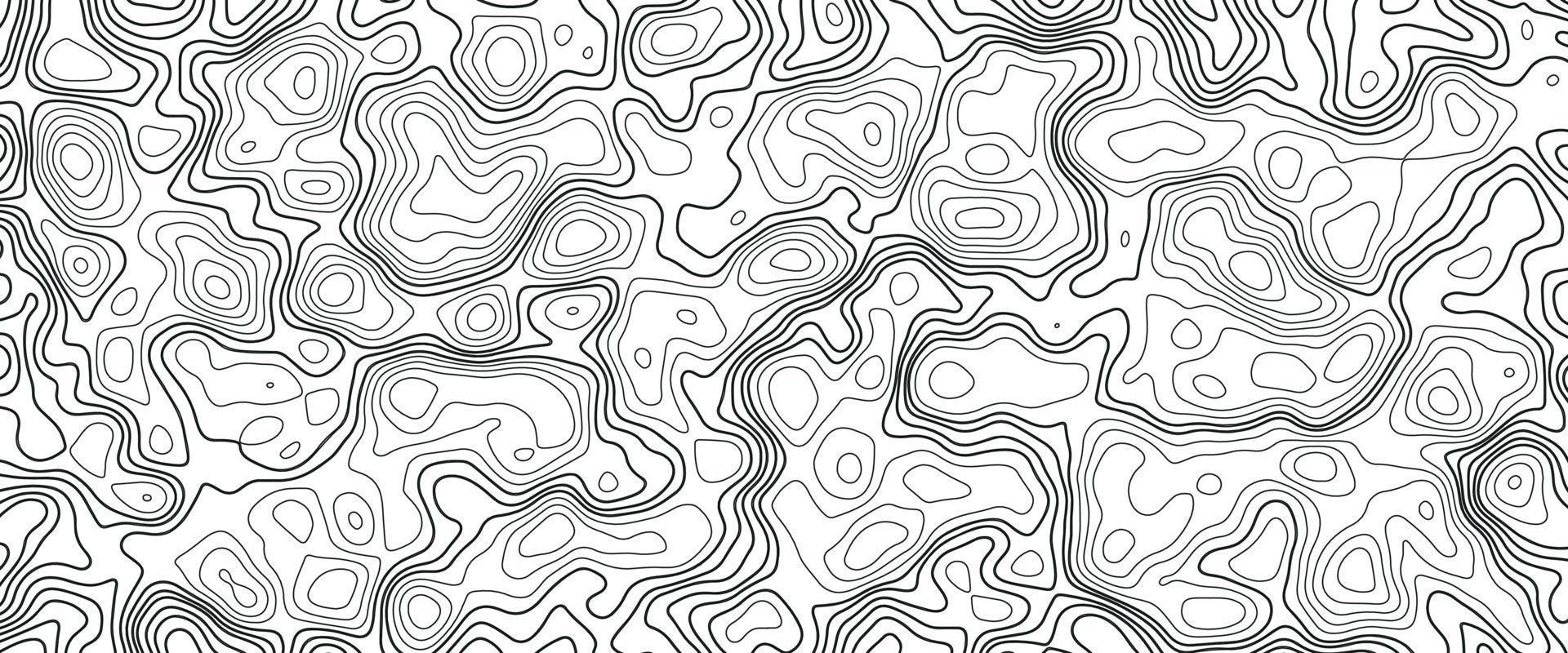 topografía vectorial de contornos grises. ilustración de vector de  topografía de montaña geográfica. textura de patrón topográfico. mapa en  terreno vectorial terrestre. líneas de altura de contorno gráfico de  elevación. mapa topográfico