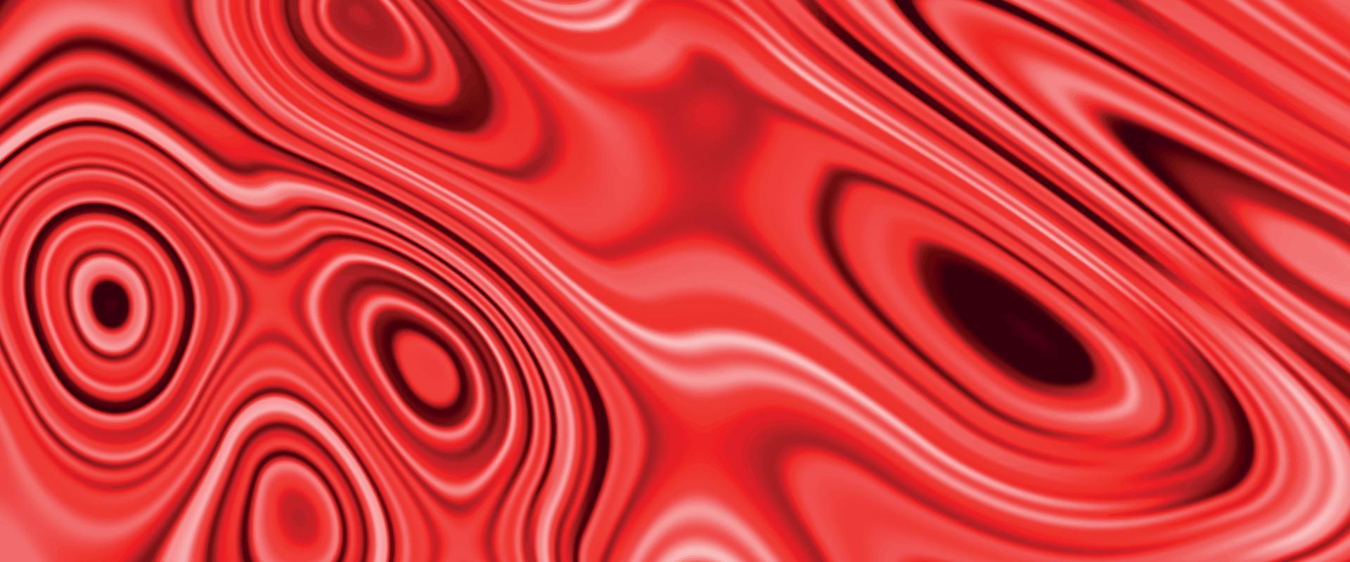 Dark red liquid wavy lines background with glowing edges. Liquid mix