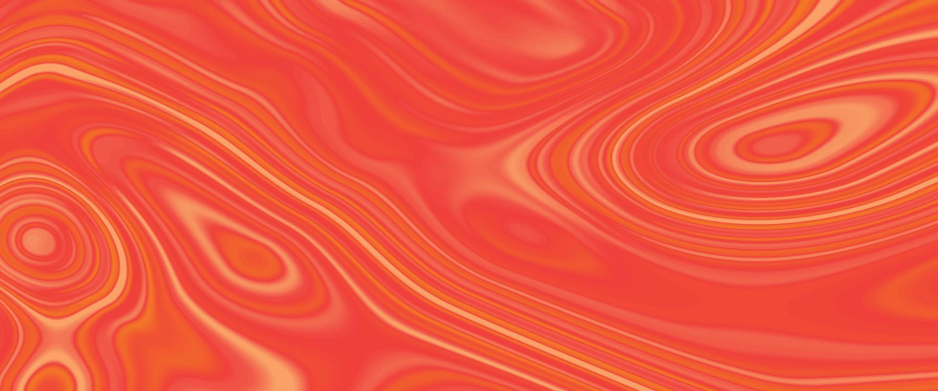 fondo de arte fluido abstracto colores naranja claro y dorado. superficie de mármol colorido, diseño de pintura abstracta vibrante textura de fondo de ondas fluidas. Diseño de baldosas decorativas de mármol para paredes y suelos. vector