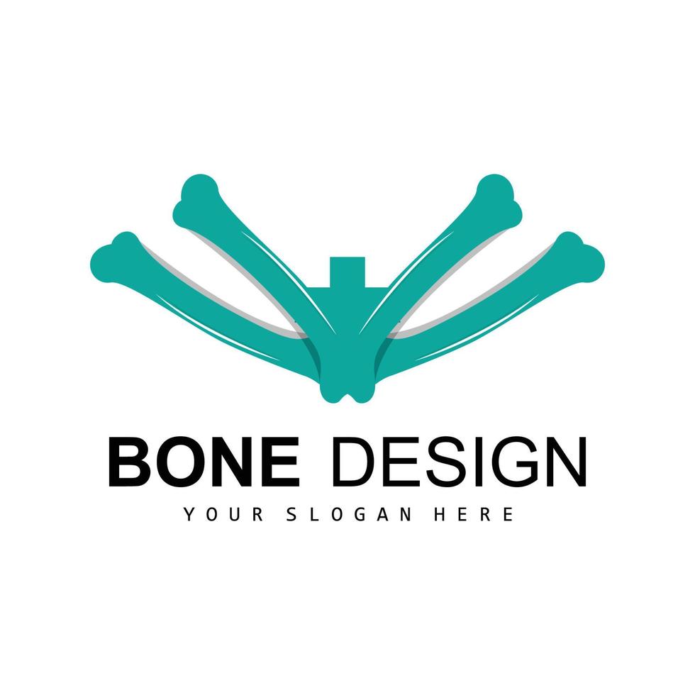Bone Logo, Bone Care Vector, And Bone Medicine, Hospital, Health vector