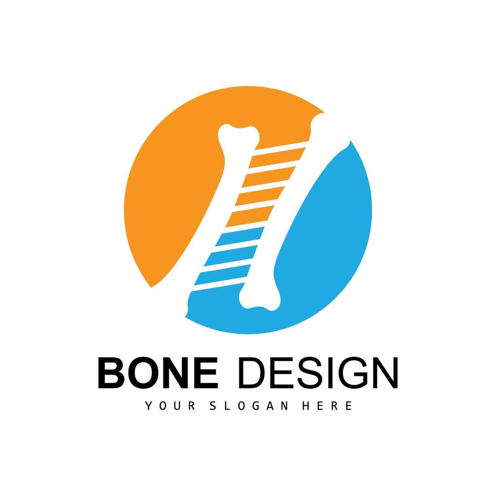 Bone Logo, Bone Care Vector, And Bone Medicine, Hospital, Health vector