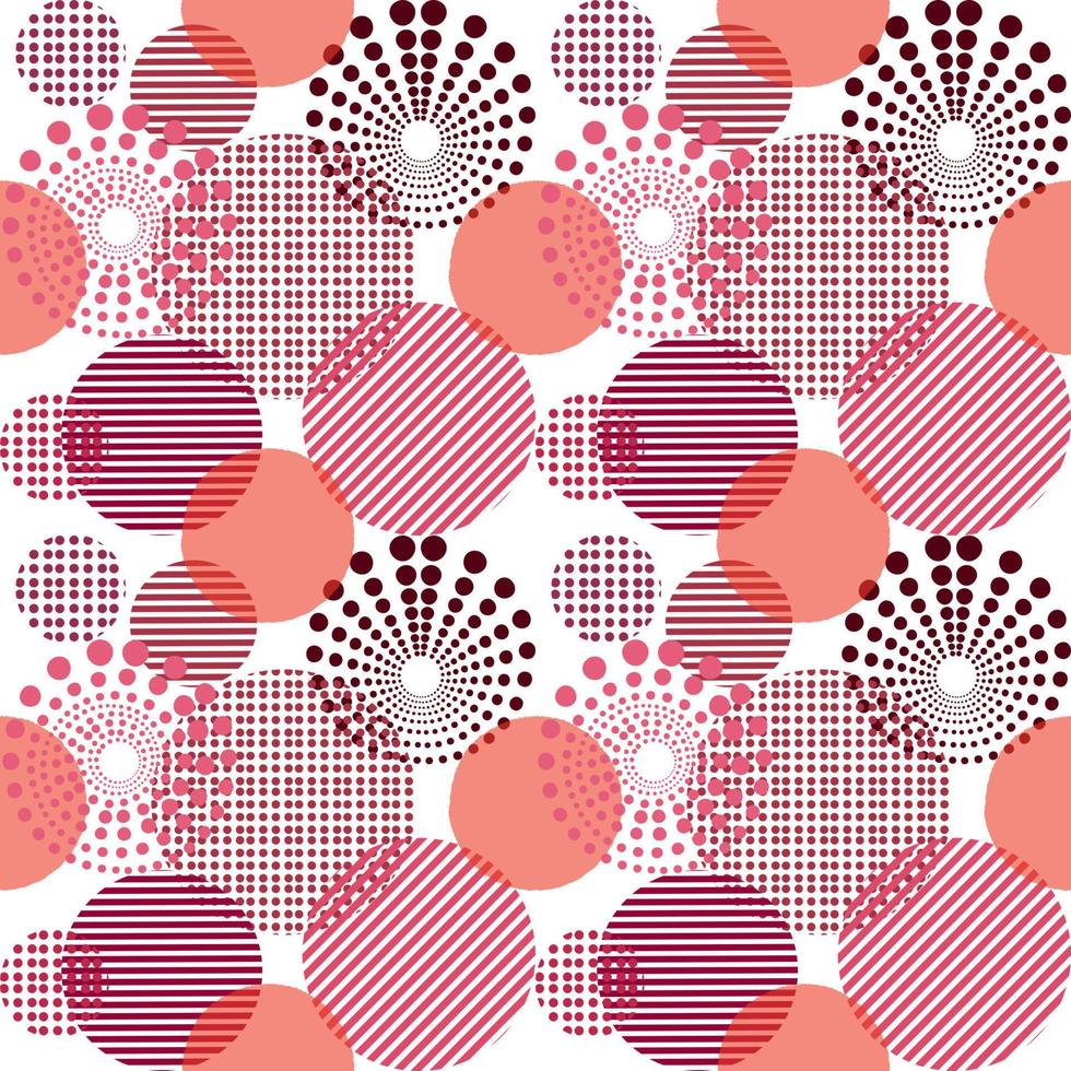 Seamless viva magenta pattern, color of 2023 year vector