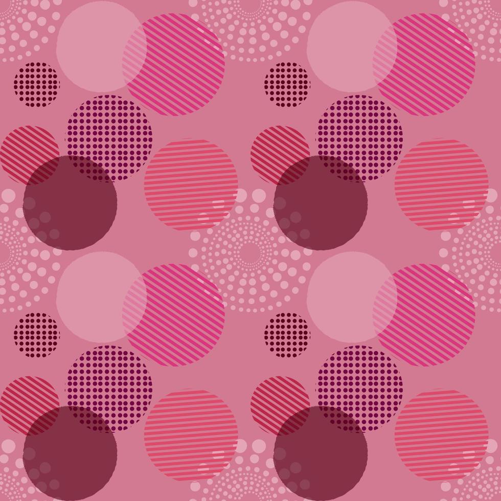 Seamless viva magenta pattern, color of 2023 year vector