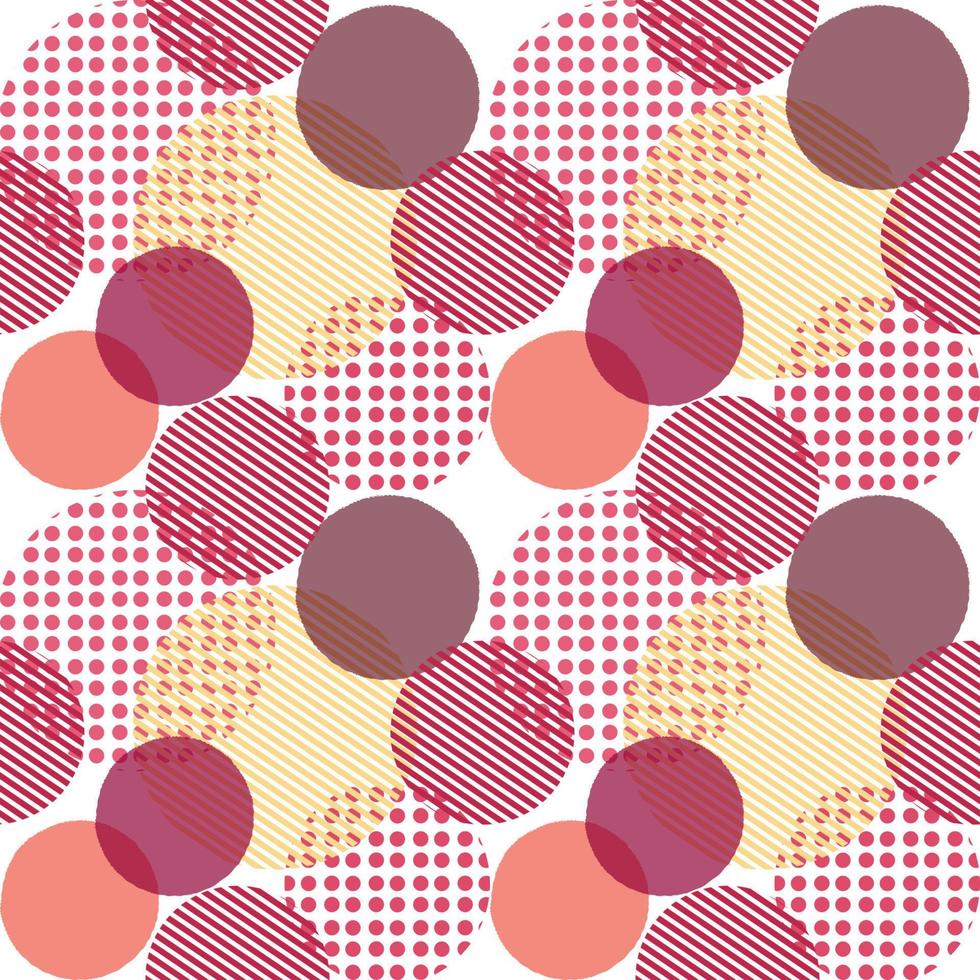 Seamless viva magenta pattern, color of 2023 year vector