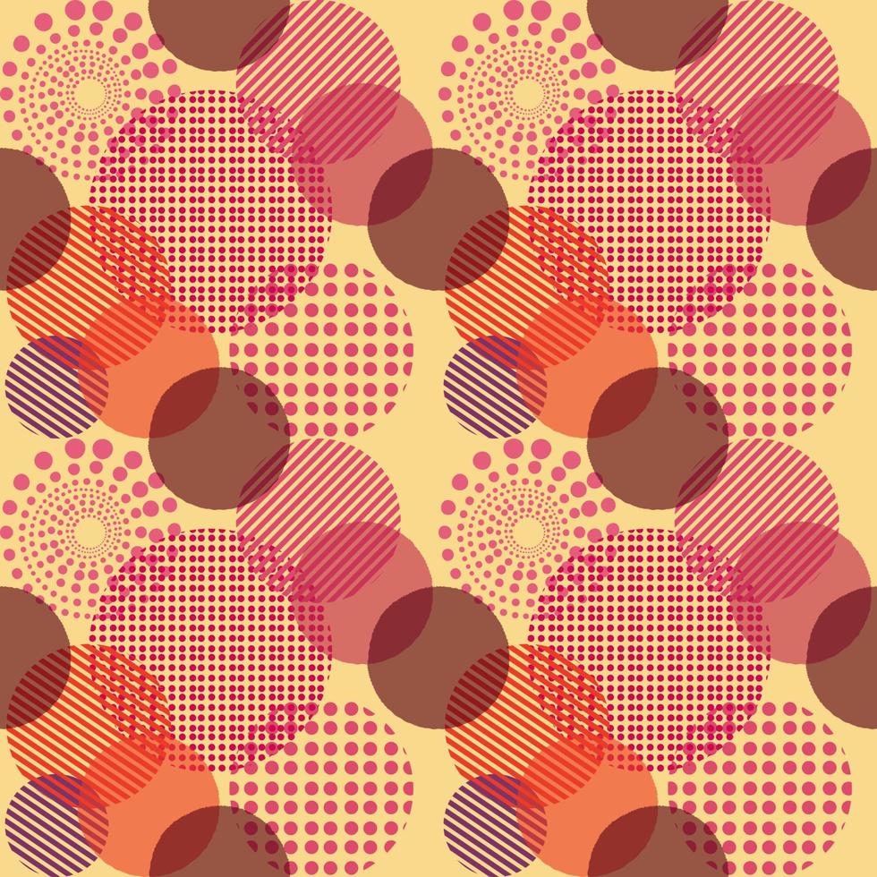 Seamless viva magenta pattern, color of 2023 year vector