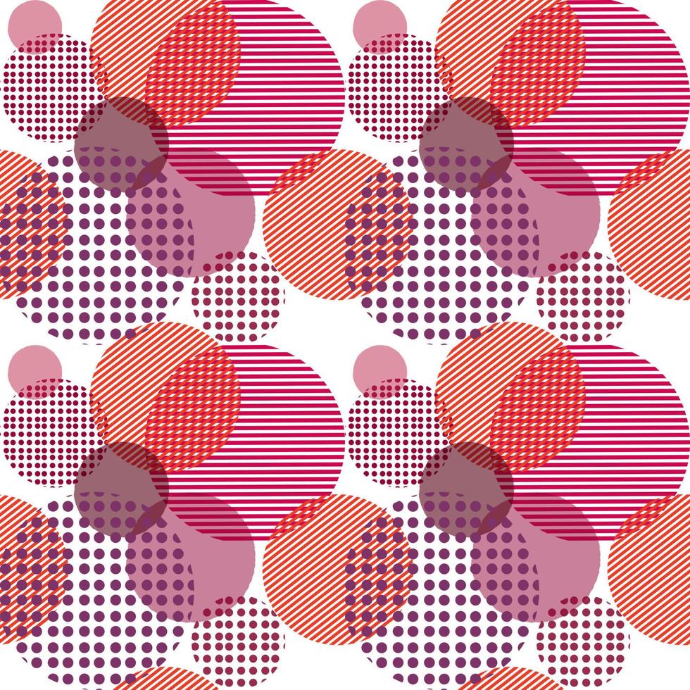 Seamless viva magenta pattern, color of 2023 year vector