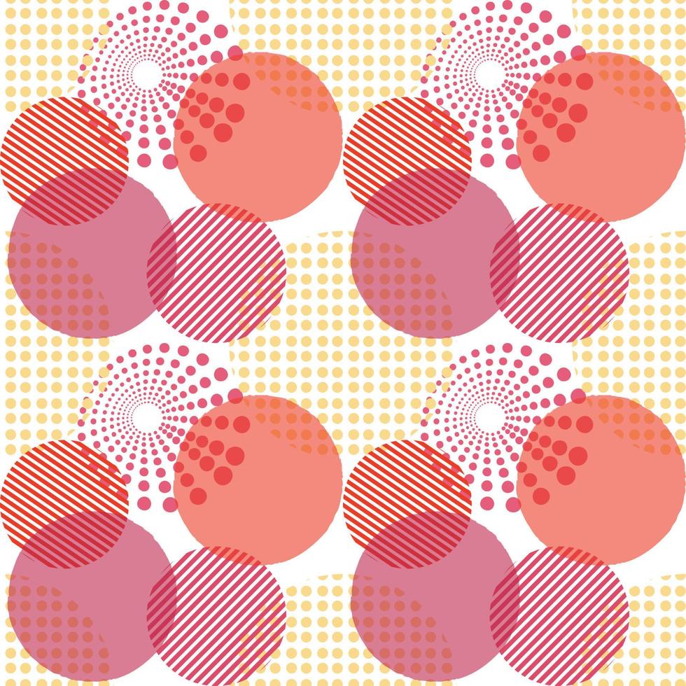 Seamless viva magenta pattern, color of 2023 year vector