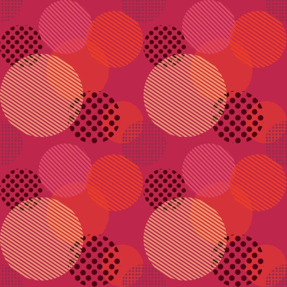 Seamless viva magenta pattern, color of 2023 year vector