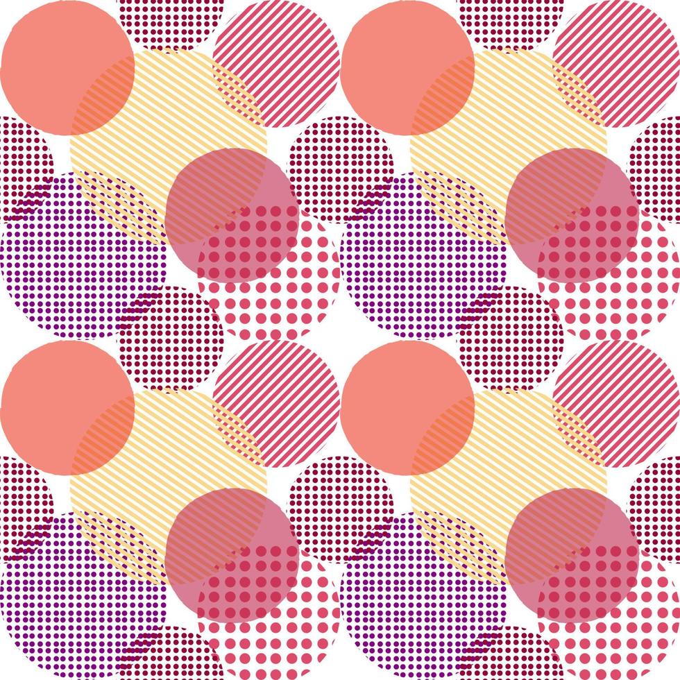 Seamless viva magenta pattern, color of 2023 year vector