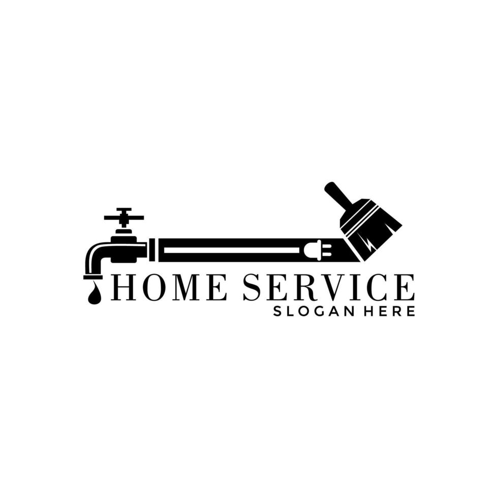 home service logo icon vector template