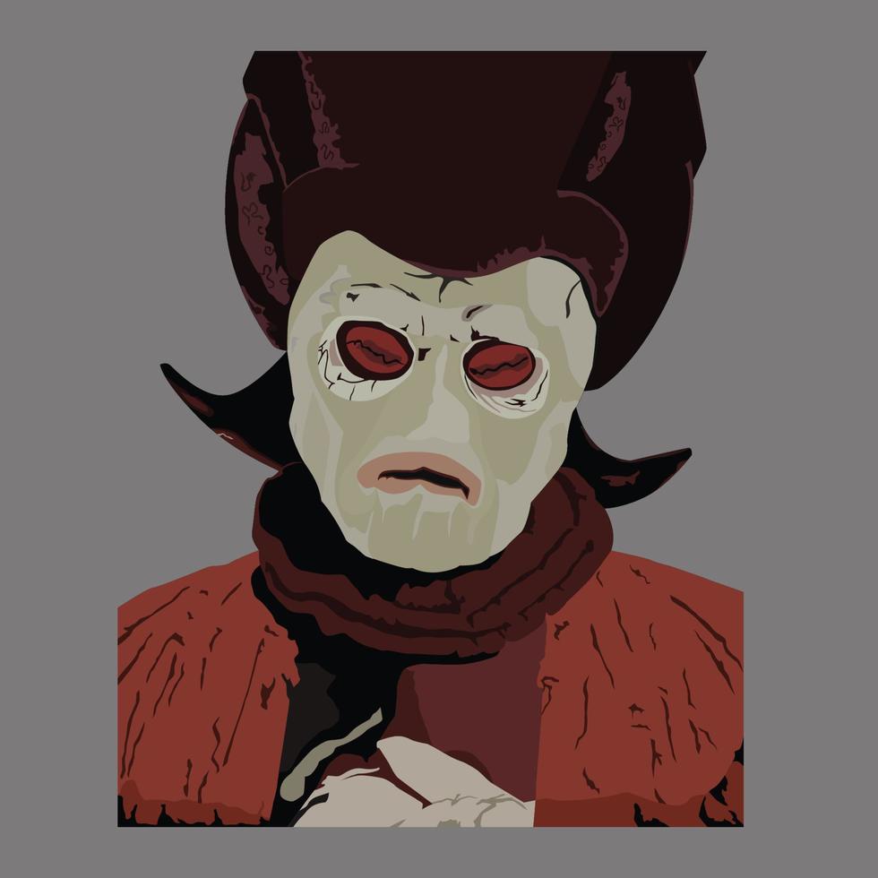 Nute Gunray Star Wars vector