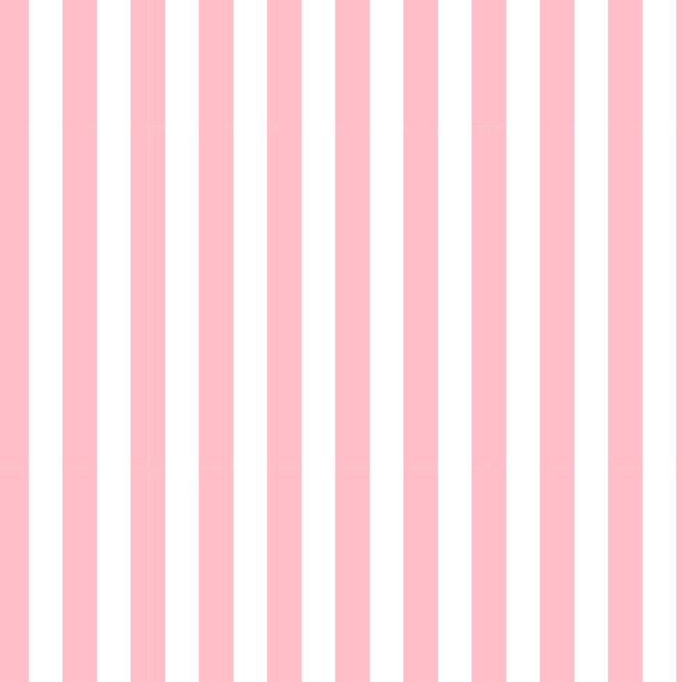 Pink vertical stripes on the white background. Seamless vector pattern