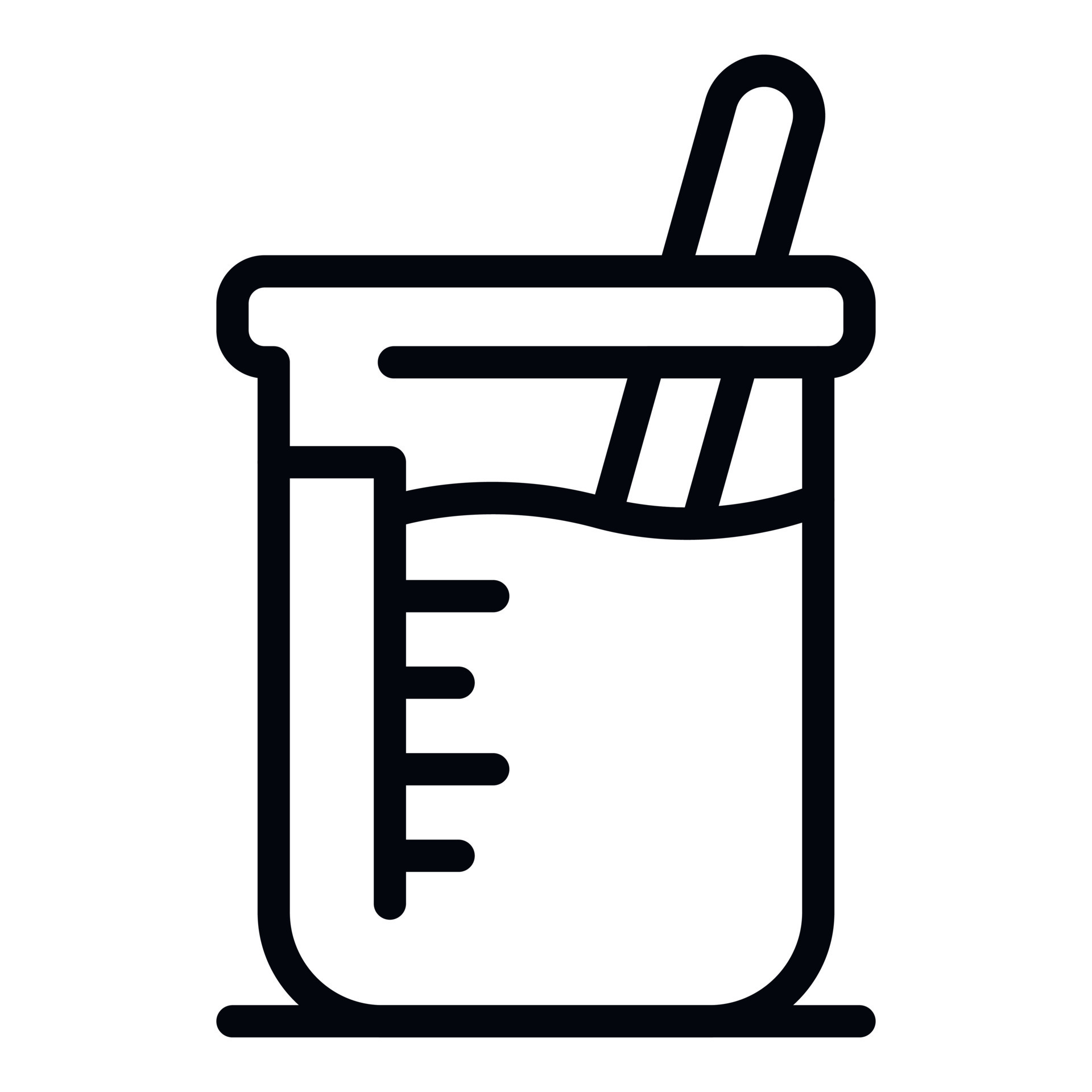 Chemical beaker icon, outline style 15367853 Vector Art at Vecteezy