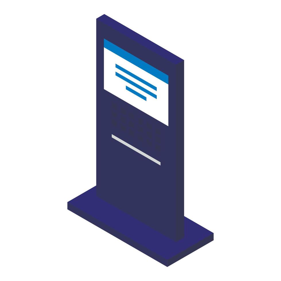 Company light banner icon, isometric style vector