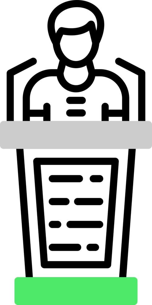 Witness Creative Icon Design vector