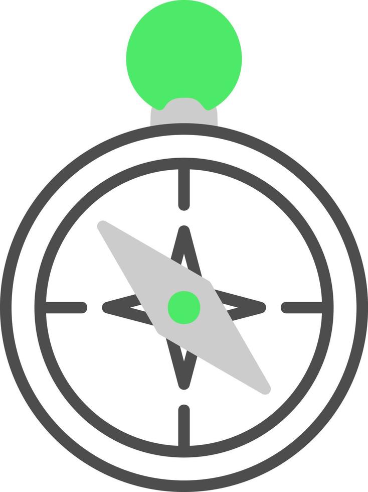 Compass Creative Icon Design vector