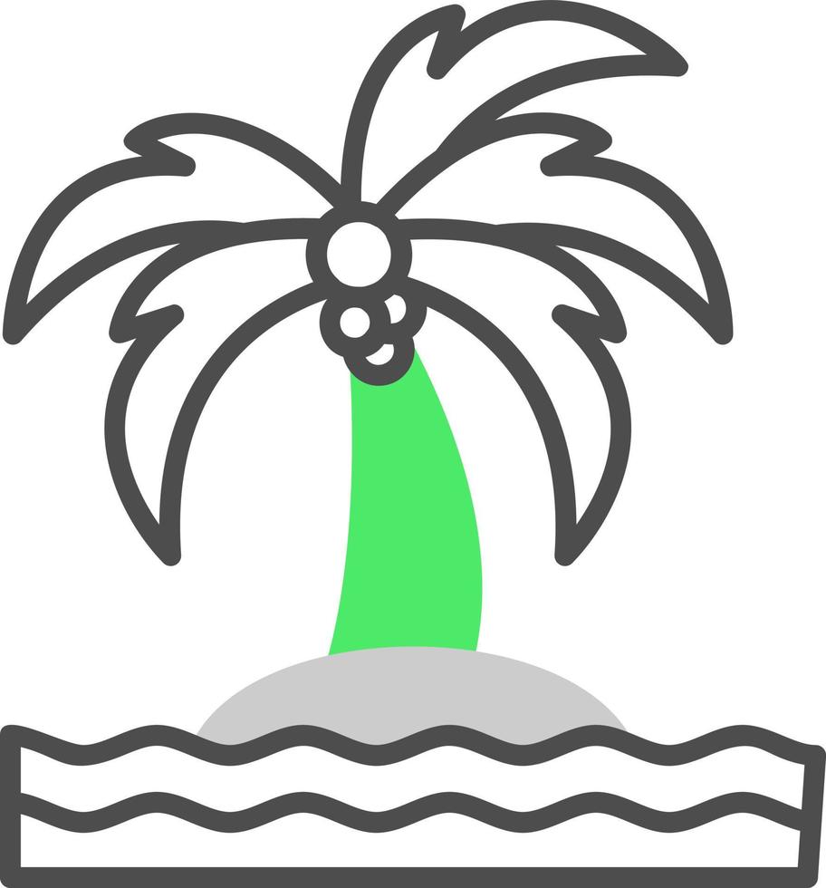 Island Creative Icon Design vector