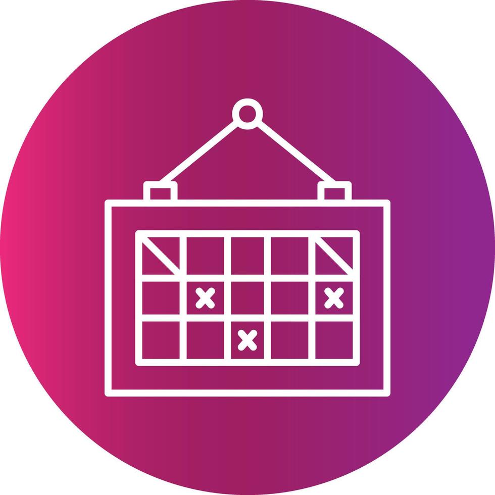 Calendar Creative Icon Design vector