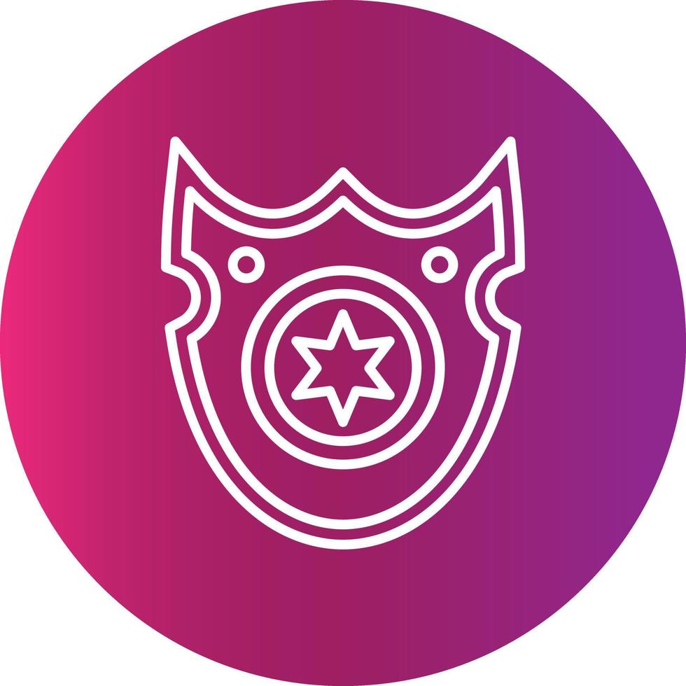 diseño de icono creativo de insignia vector