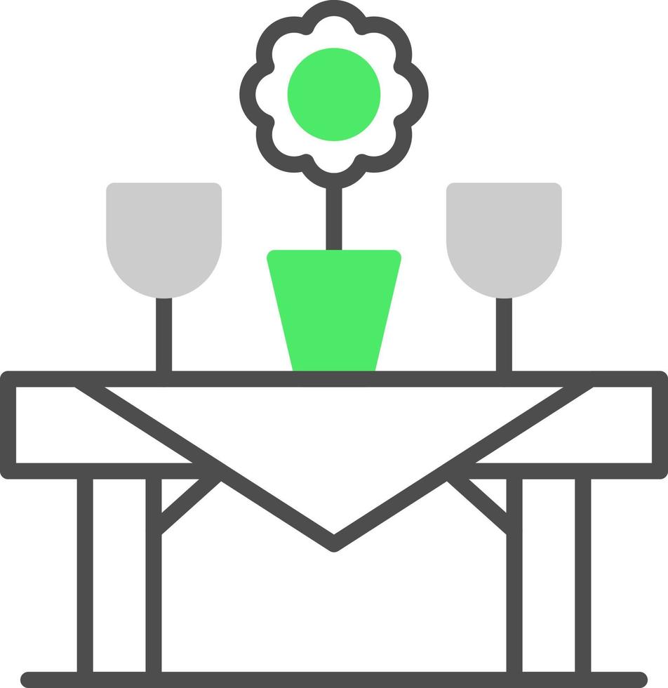 Table Creative Icon Design vector